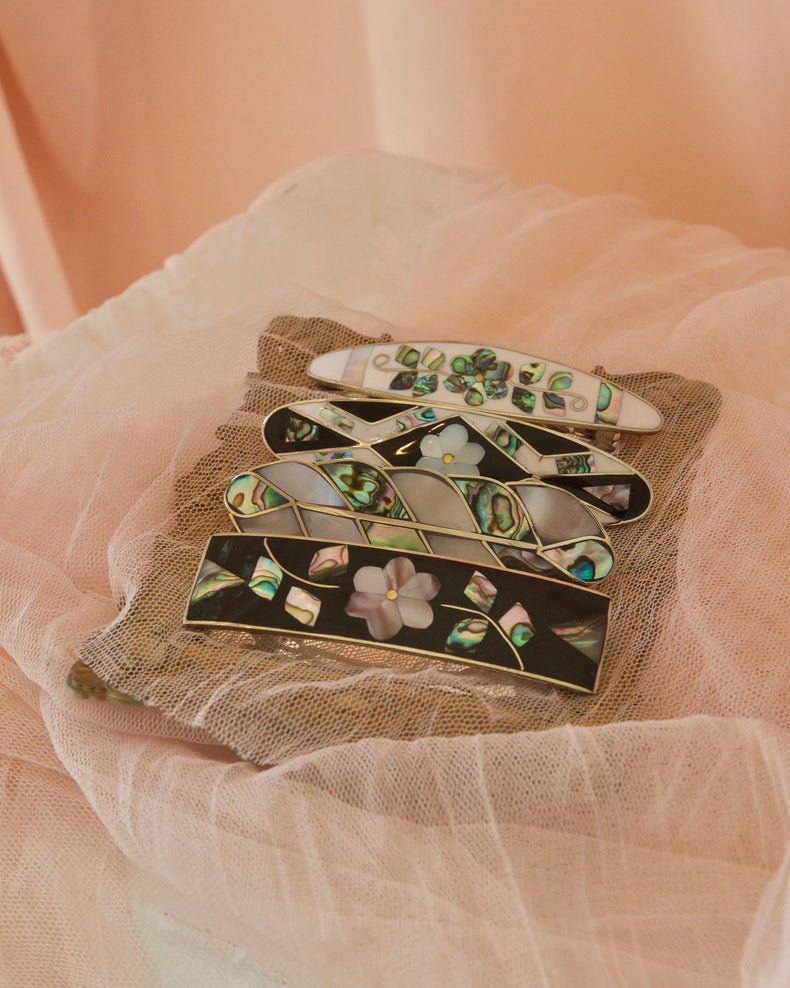 Abalone Shell Barrette